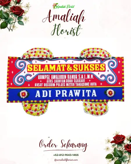 Papan Bunga Ucapan Selamat Yatamo